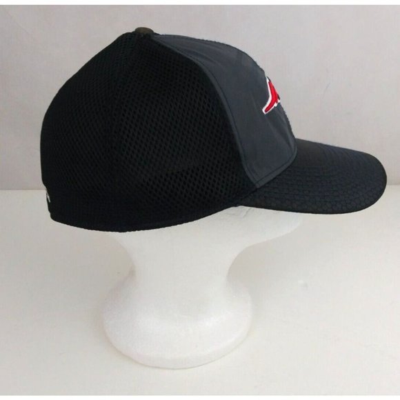 NFL New England Patriots Black Unisex Embroidered Fitted Baseball Cap L/XL - Picture 3 of 9